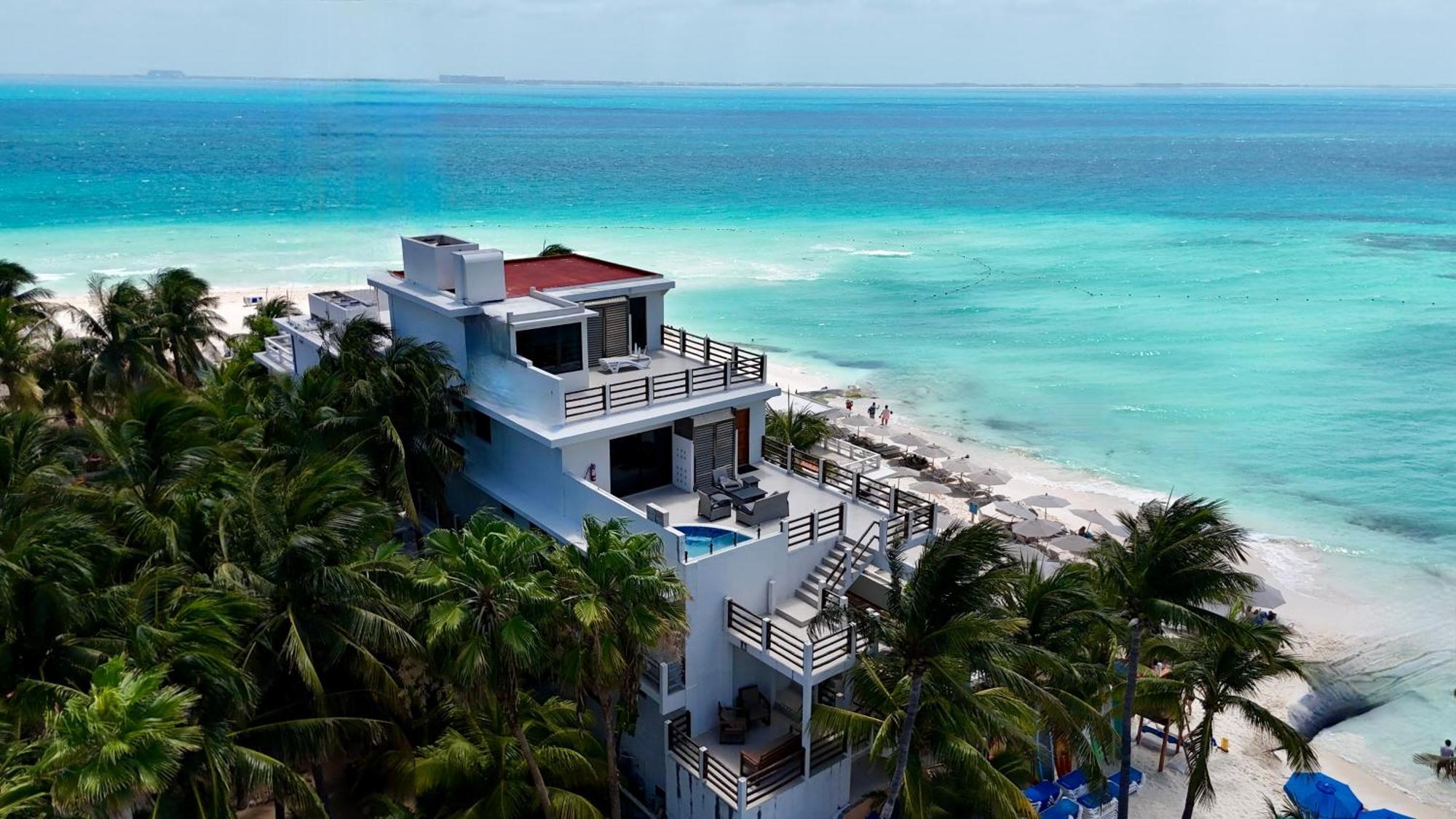 Cuxos Hotel Beachfront Isla Mujeres Eksteriør bilde
