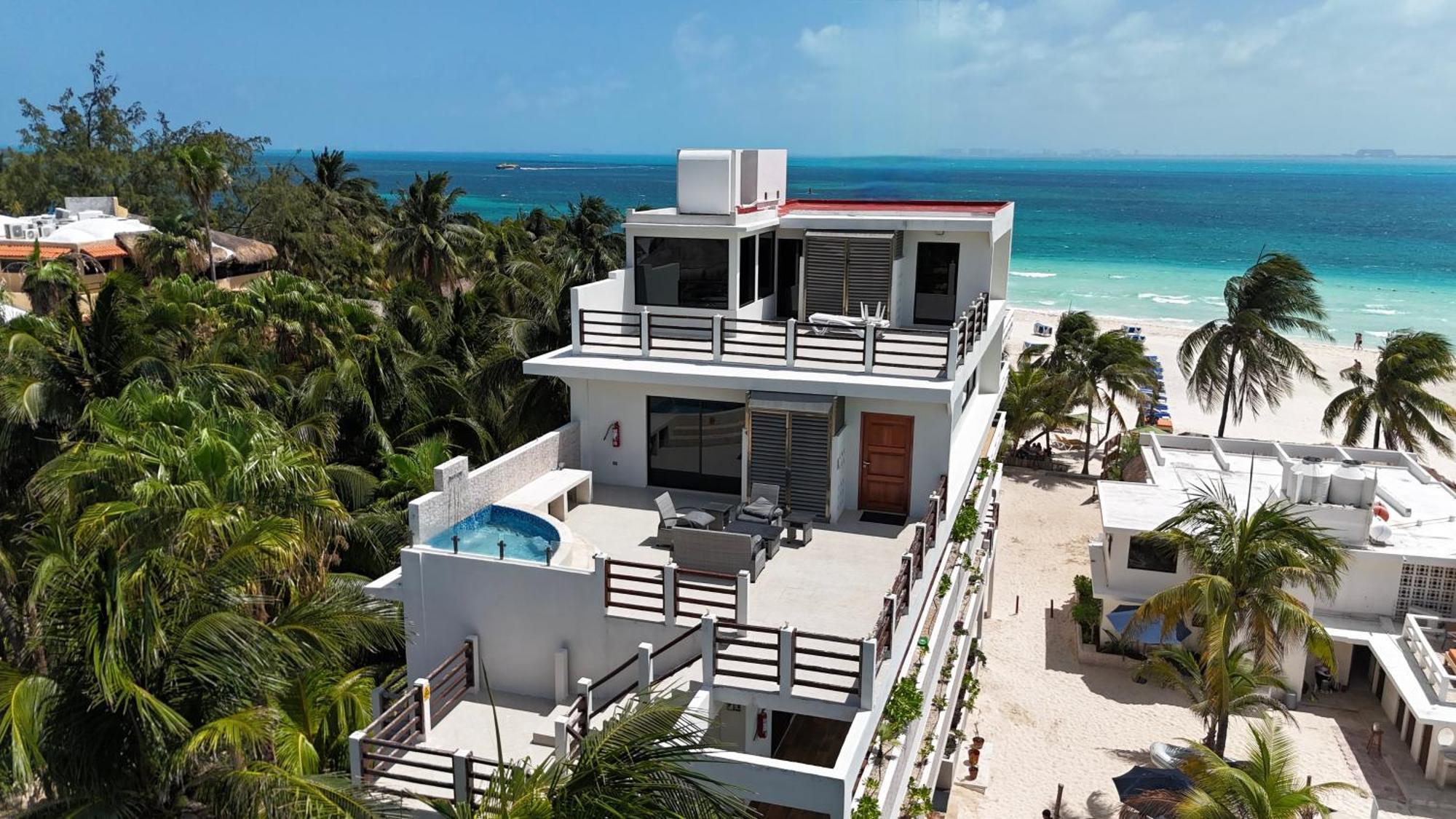 Cuxos Hotel Beachfront Isla Mujeres Eksteriør bilde